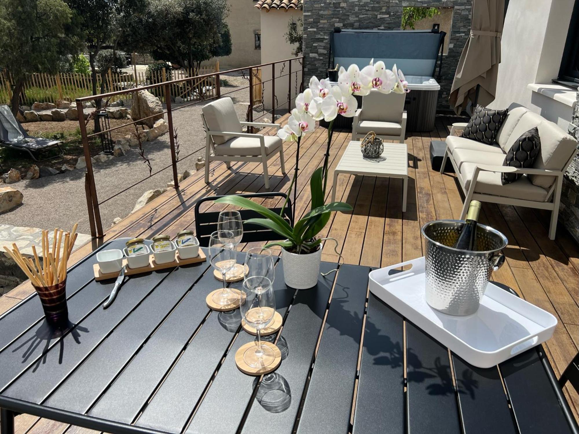 Mas Orchis Apartment Cazevieille ภายนอก รูปภาพ